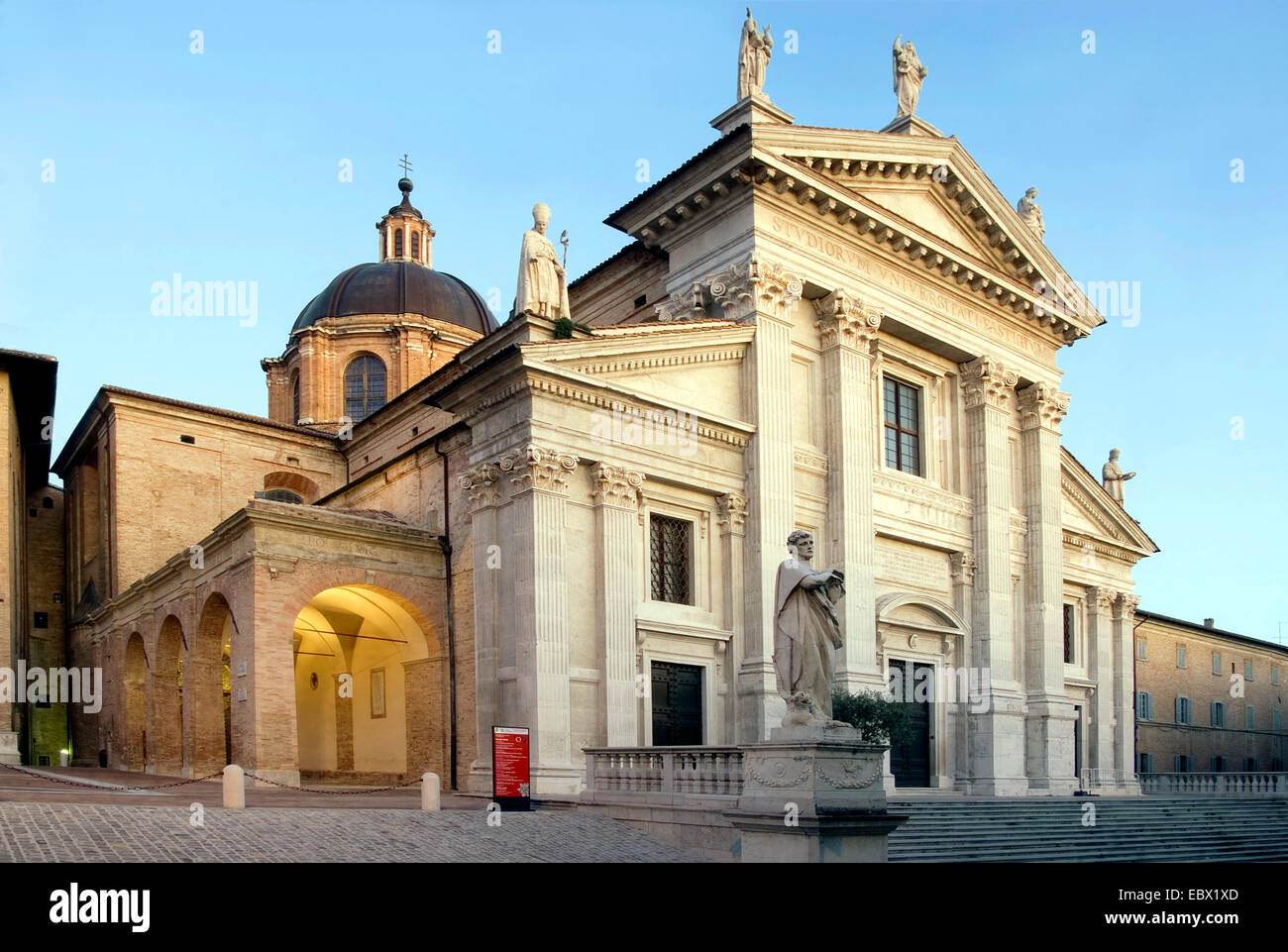 Duomo of Urbino, Italy, Umbria, Urbino Stock Photo