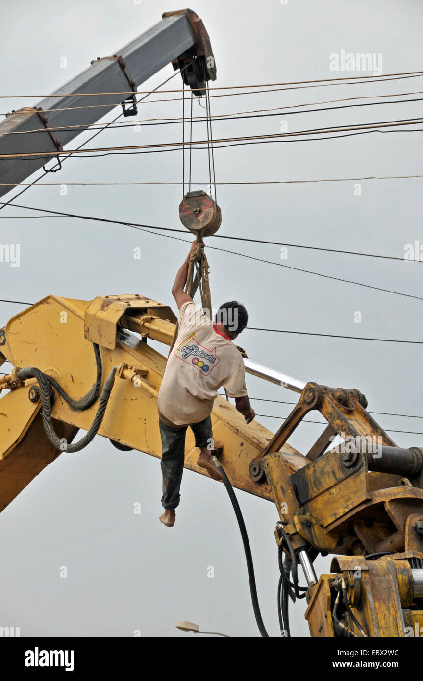 Arm crane hires stock photography and images Alamy