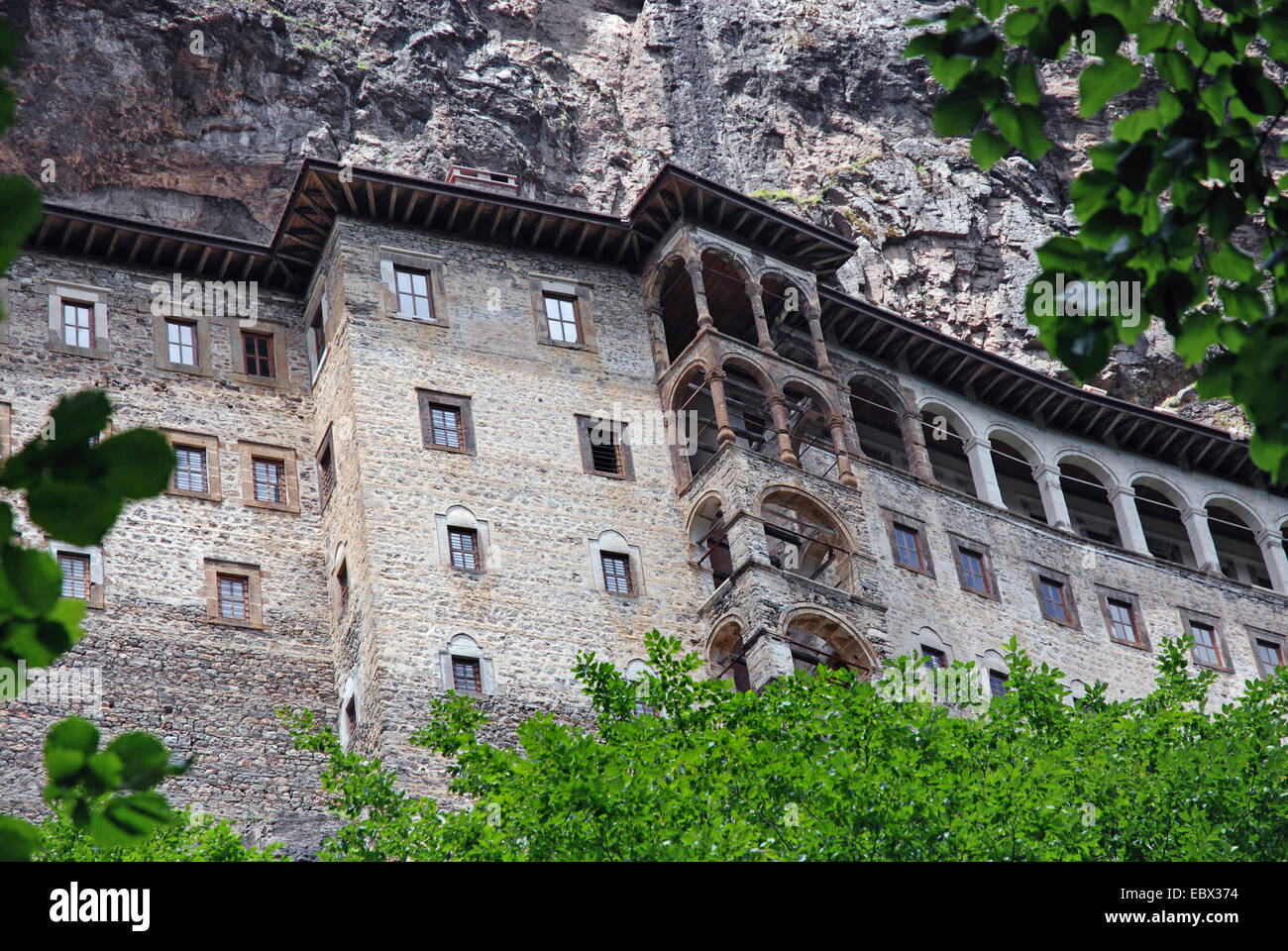 monastery Sumela, Turkey, Trabzon Stock Photo