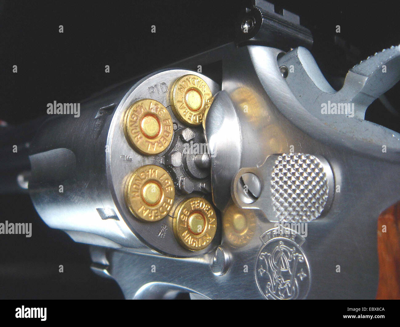 revolver, loaded Stock Photo