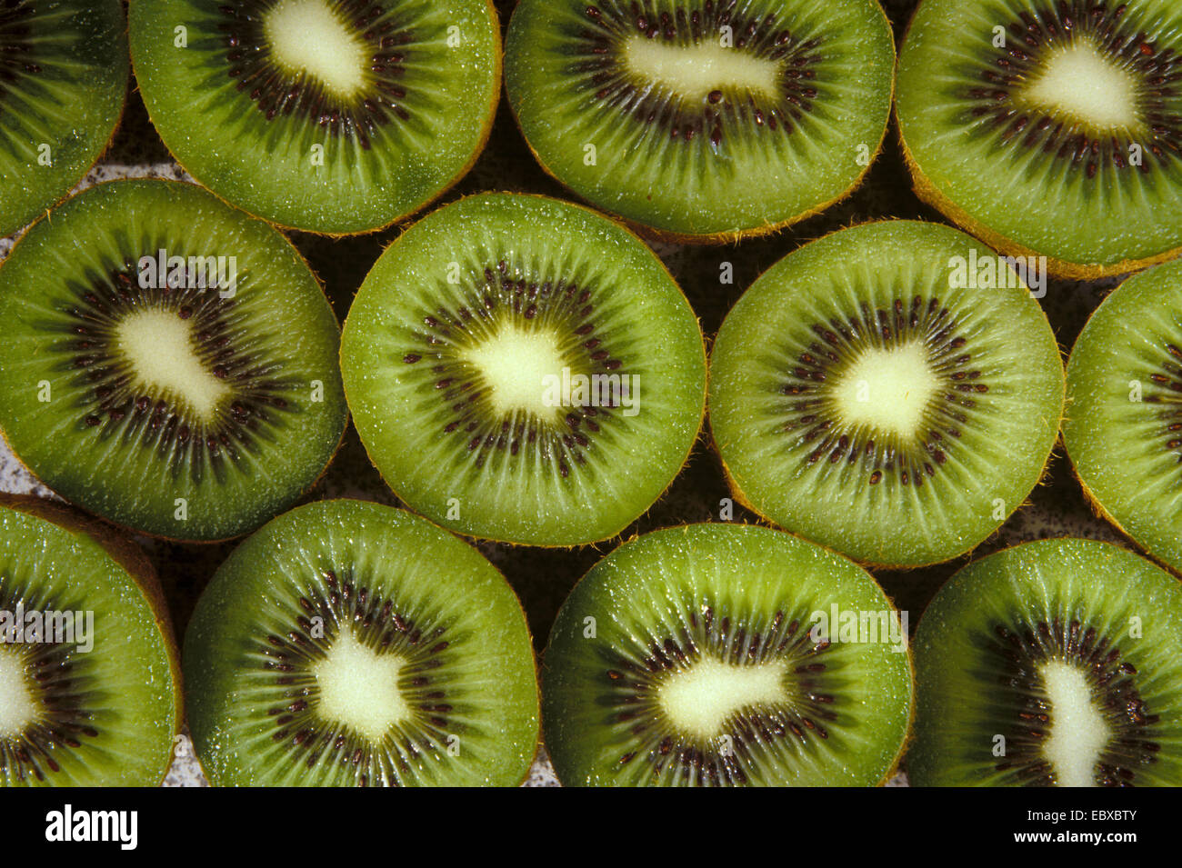 kiwi in slices Stock Photo