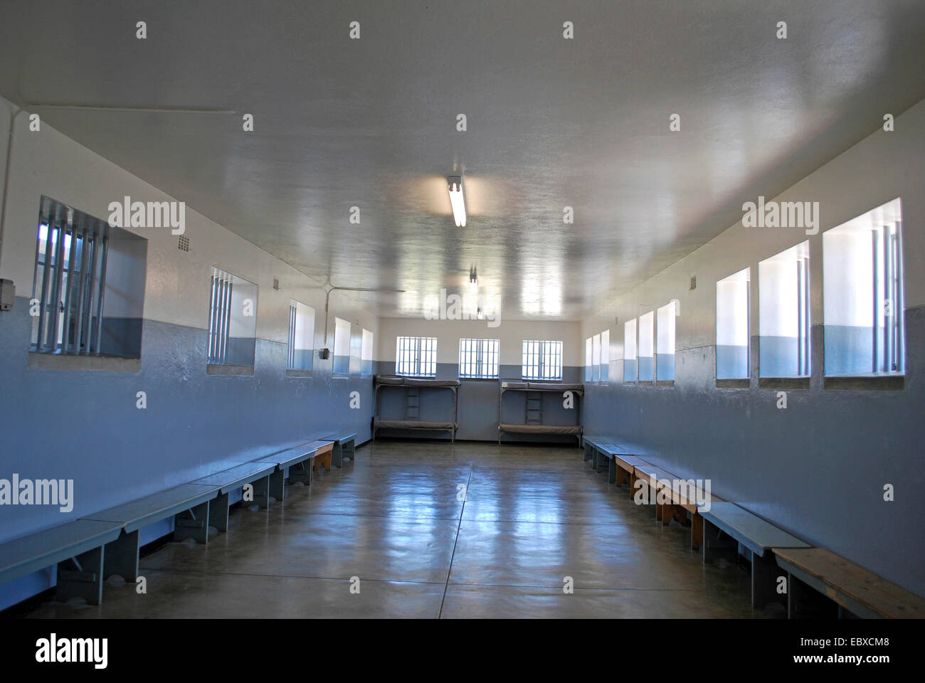 old prison at Robben island, South Africa, Capetown Stock Photo