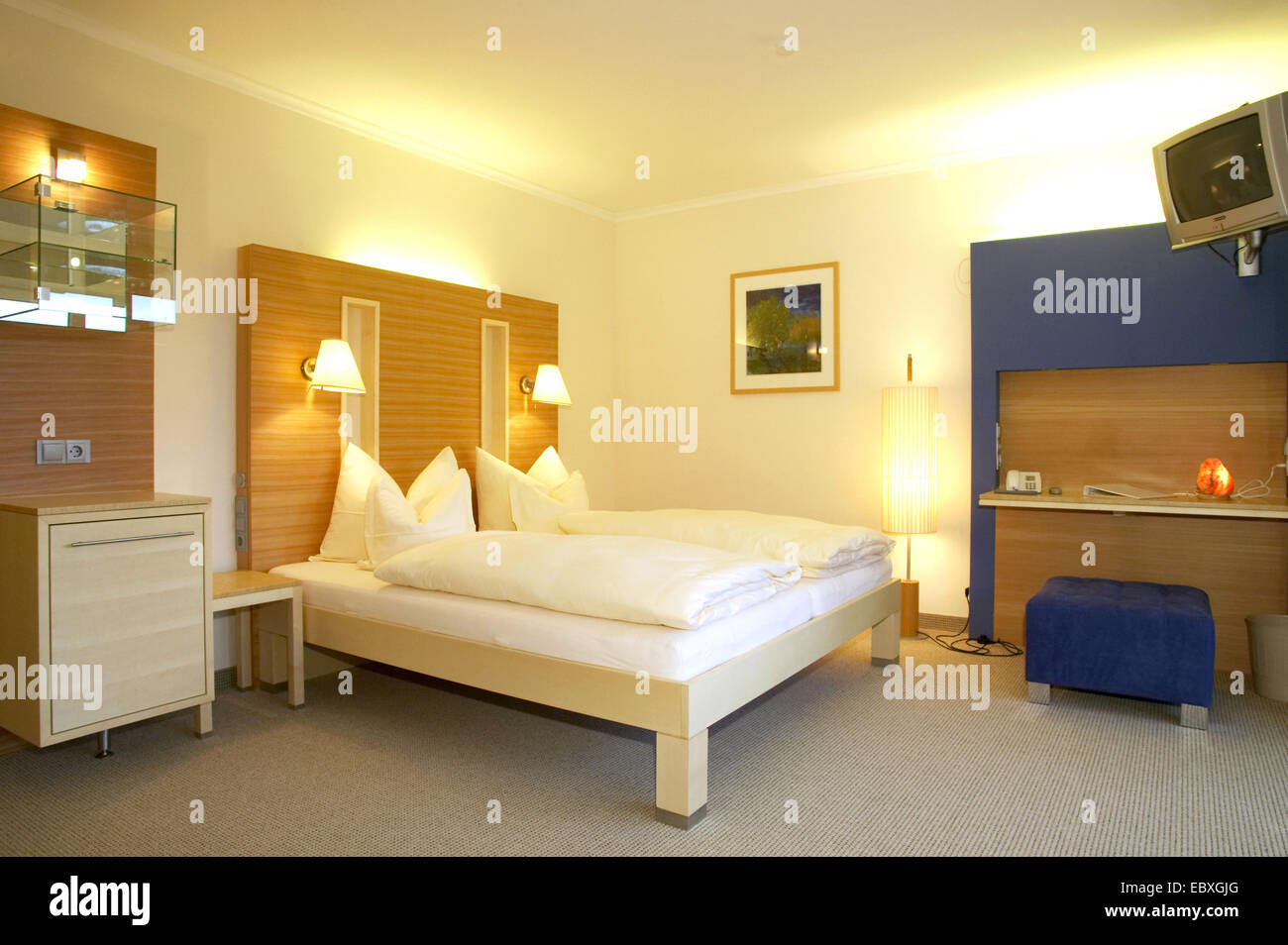 hotal room at vital hotel Stock Photo