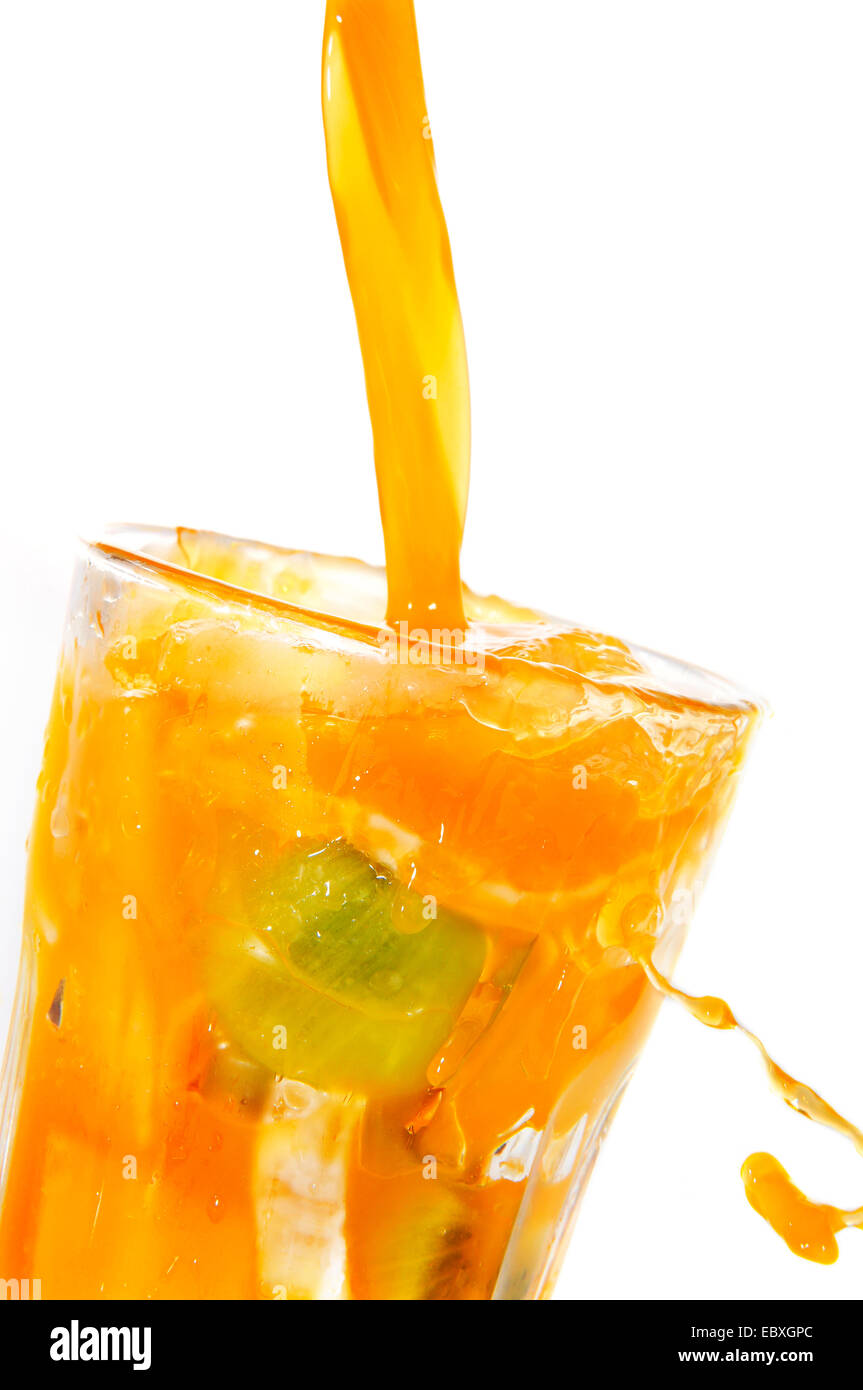 Kiwi fruit juice splash hi-res stock photography and images - Alamy