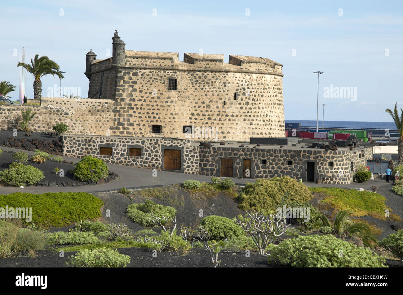 Arrecife Castillo de San Jose, Lanzarote Stock Photo Alamy