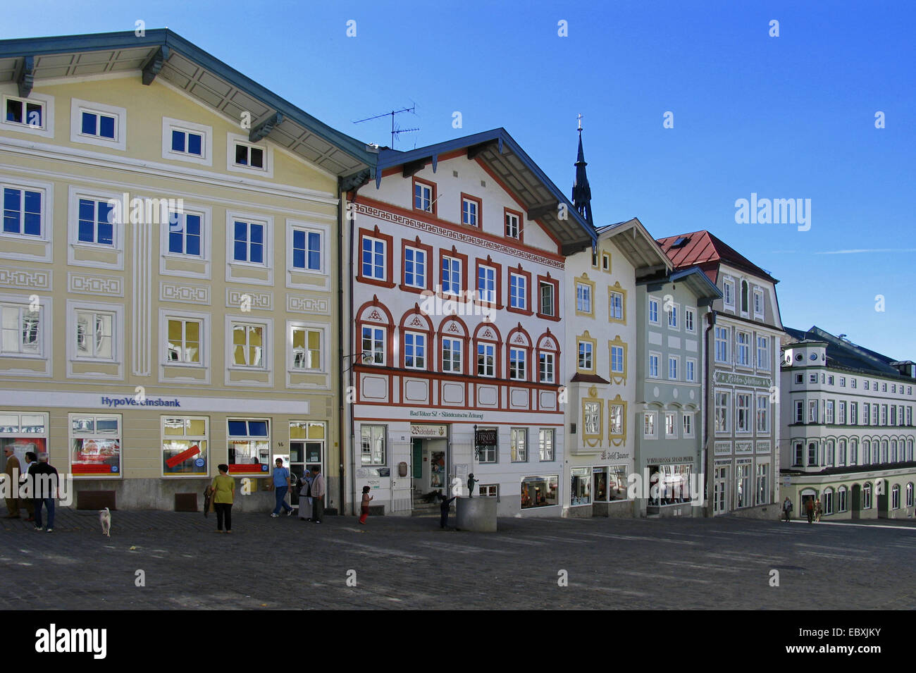 old town of Bad Toelz Stock Photo