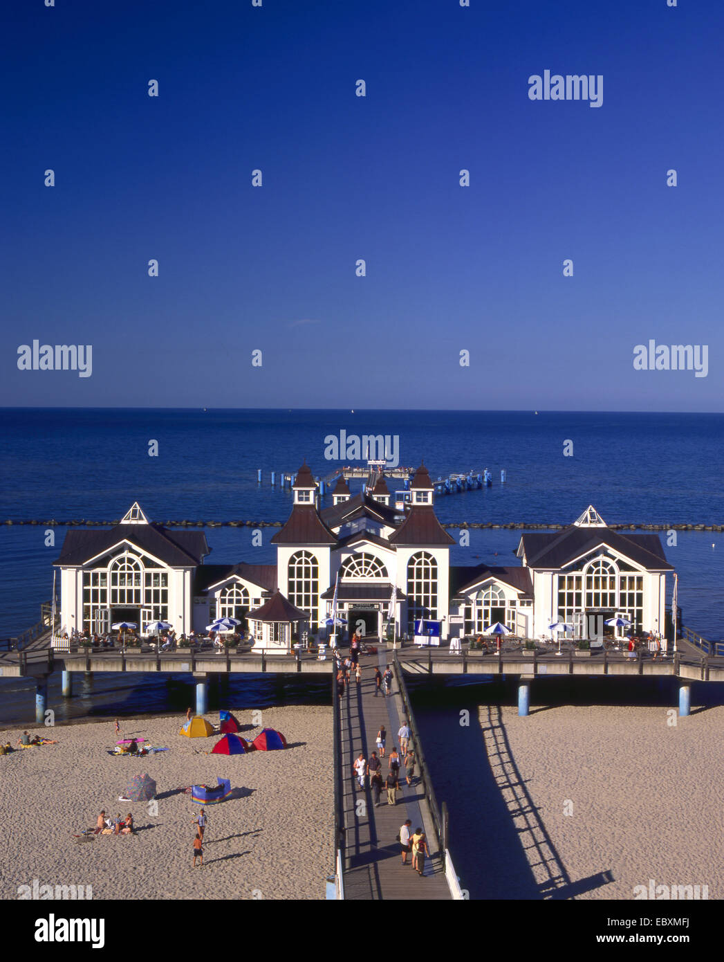 Germany, baltic sea bath in Sellin Stock Photo Alamy