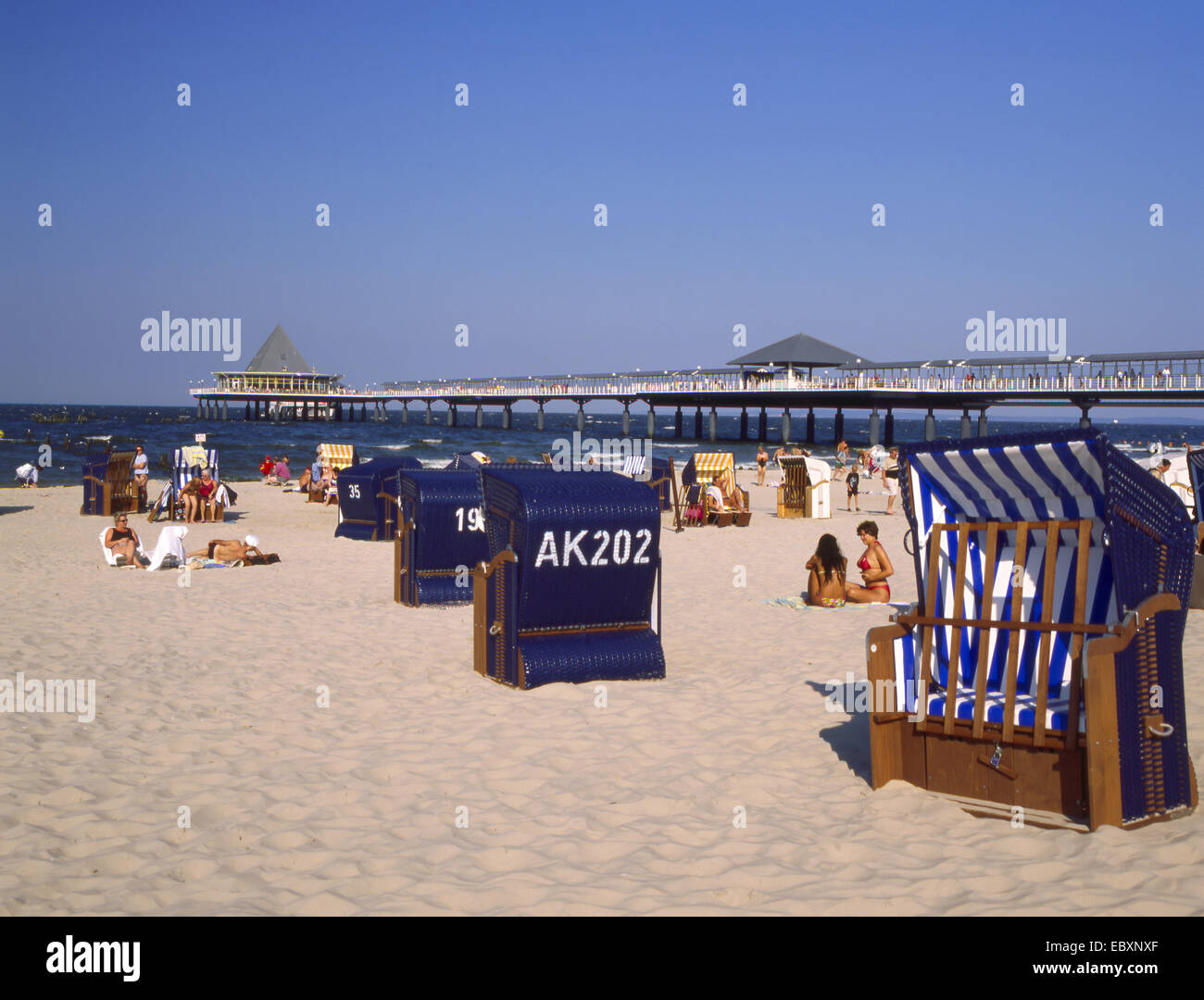 Germany, baltic sea bath in Heringdorf Stock Photo Alamy