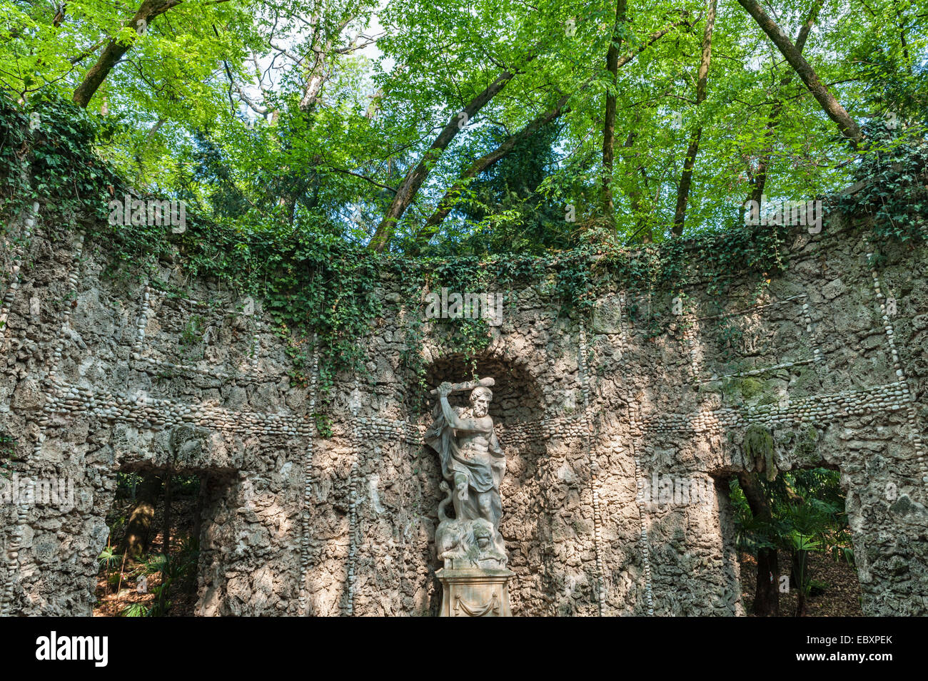 Villa Rizzardi Villa Rizzardi (Giardino di Pojega), Negrar, Italy. A statue of ...