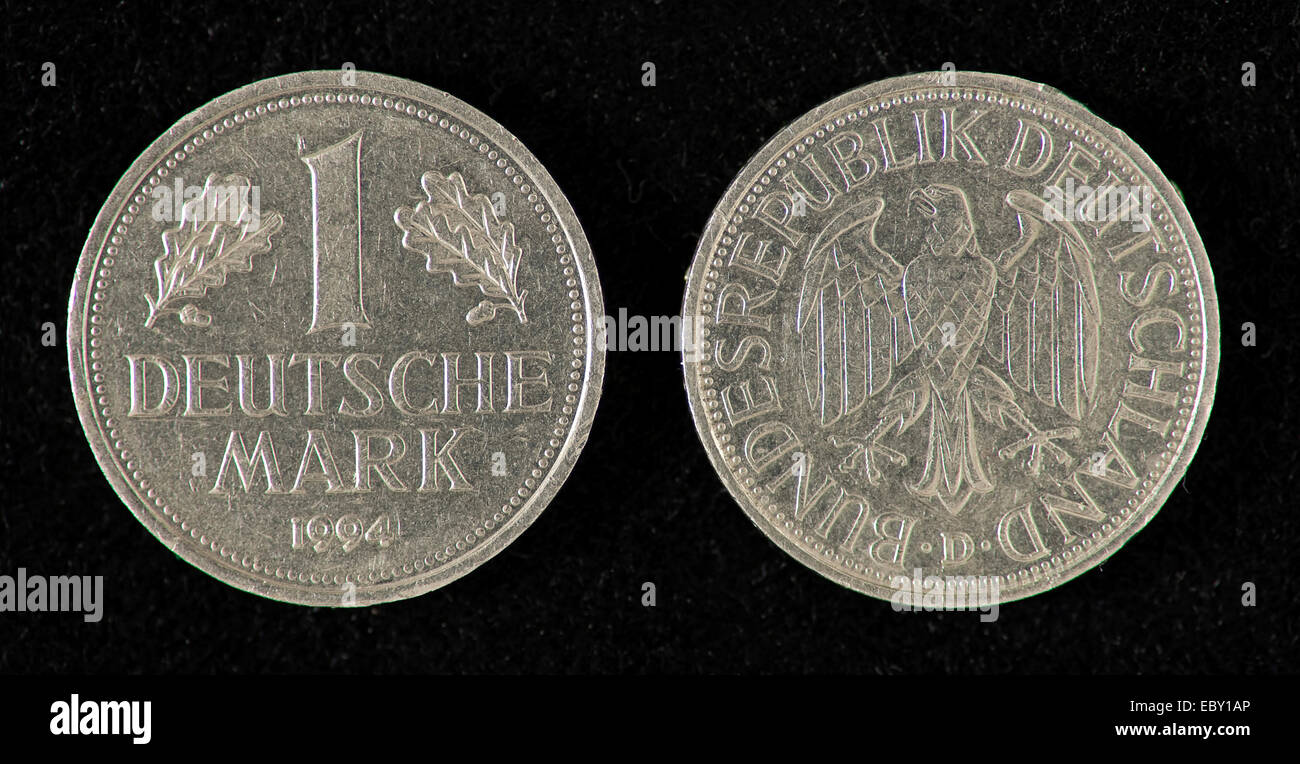 1 German Mark, Germany Stock Photo Alamy