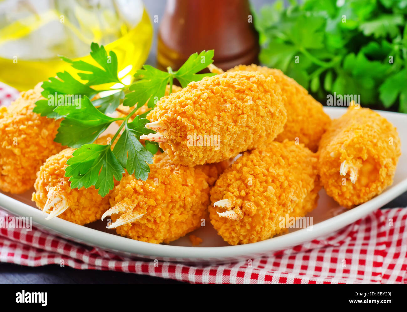 Deep fried crab claws hires stock photography and images Alamy