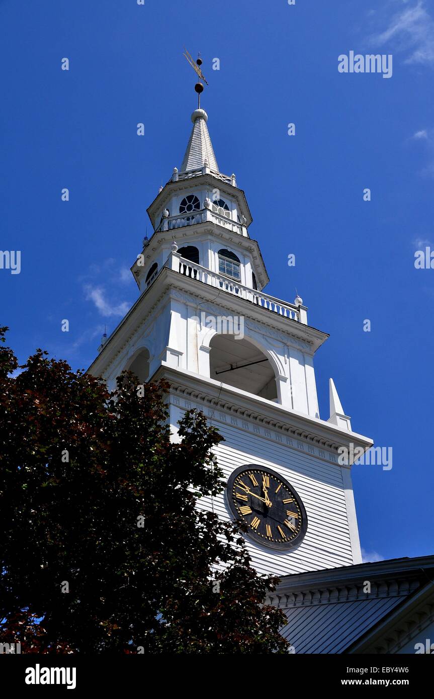 FITZWILLIAM, NEW HAMPSHIRE The 1775 Original Meeting House with its