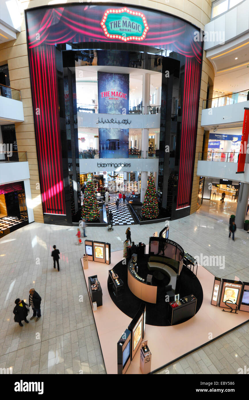 Dubai, Shopping mall (near Burj Khalifa) Stock Photo