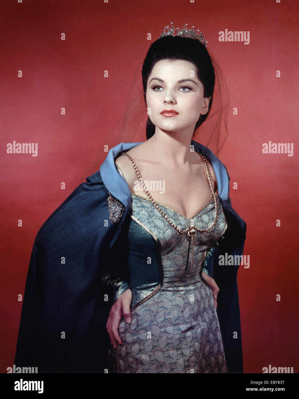 DEBRA PAGET  US film actress about 1956 Stock Photo
