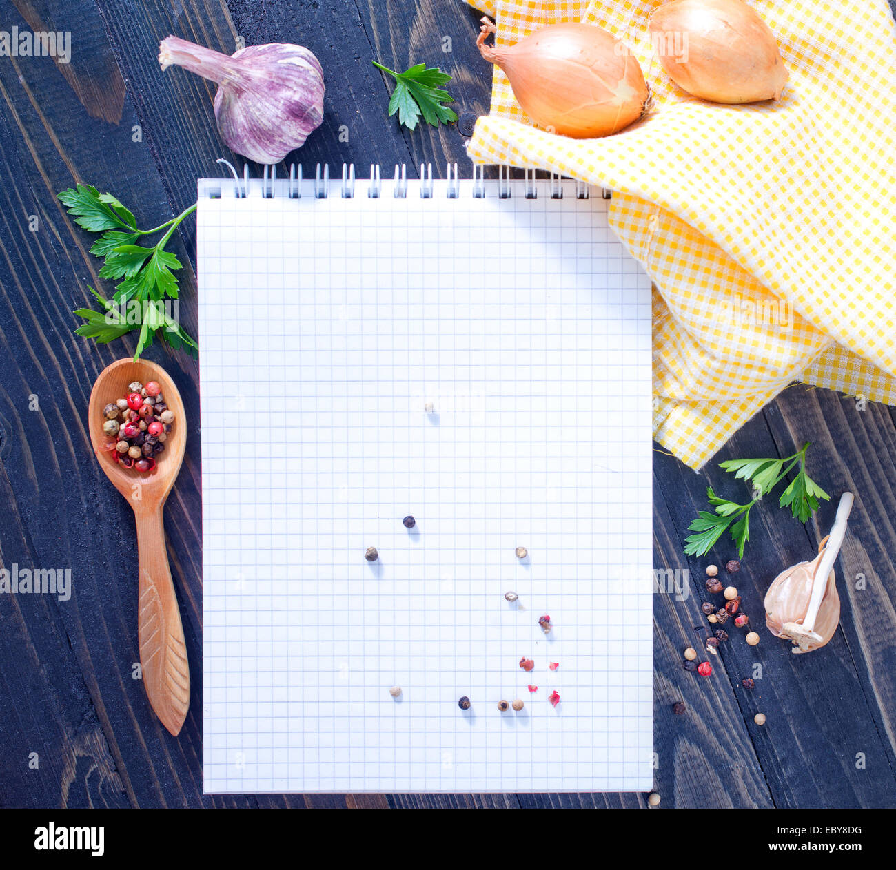 space for recipe Stock Photo - Alamy