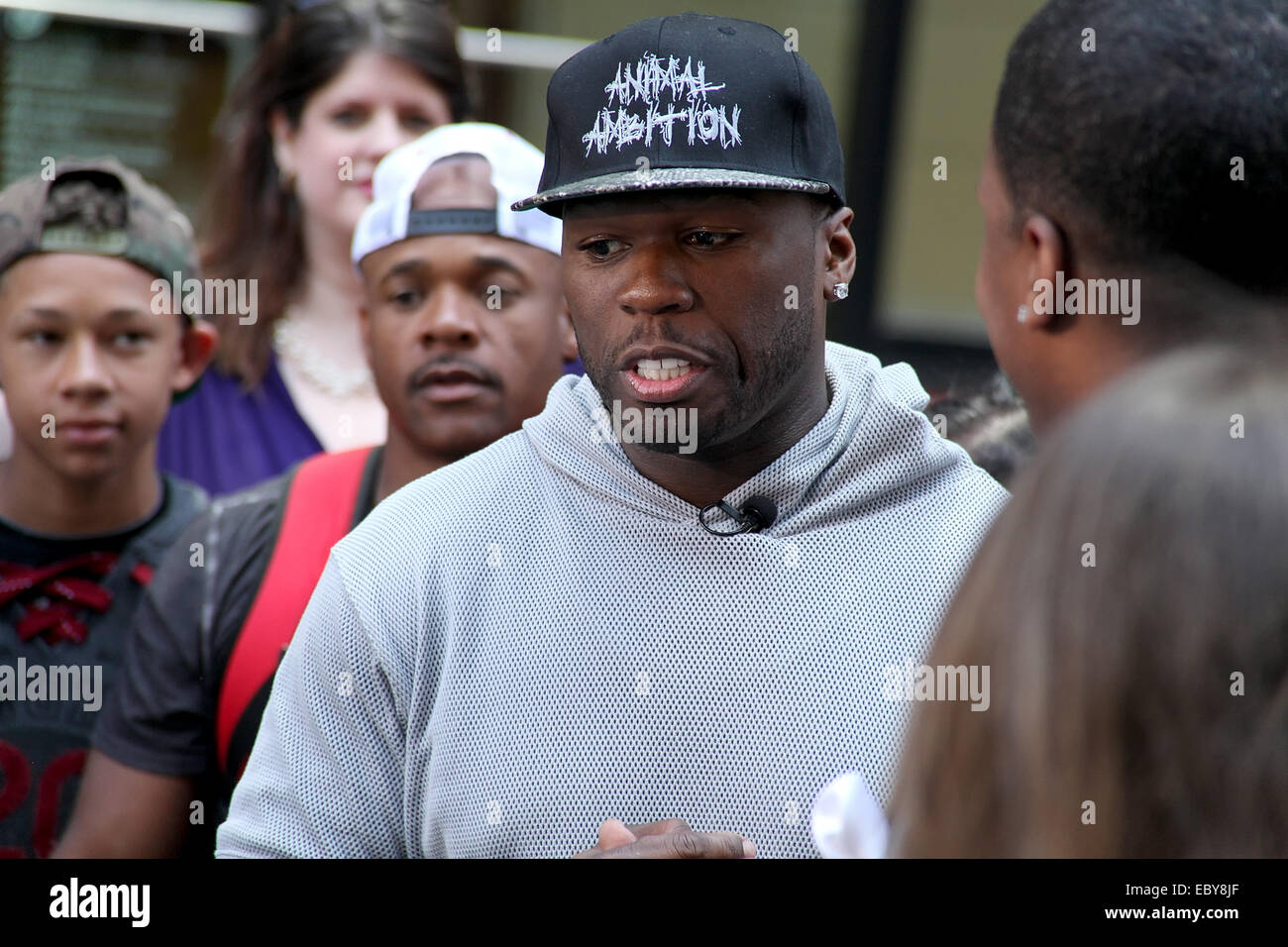 50 Cent promotes his new album 'Animal 