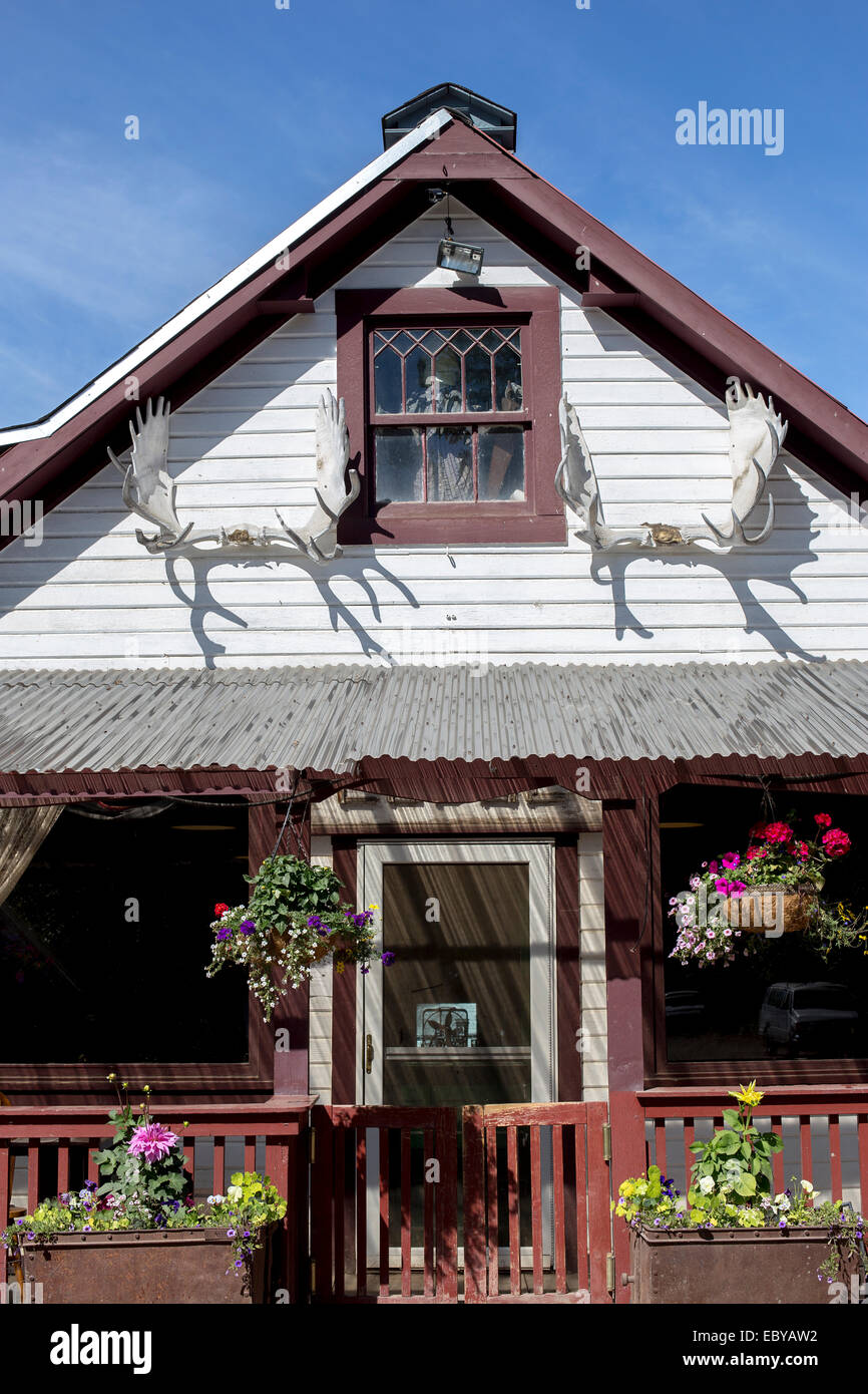 The town of McCarthy in Alaska, USA Stock Photo Alamy