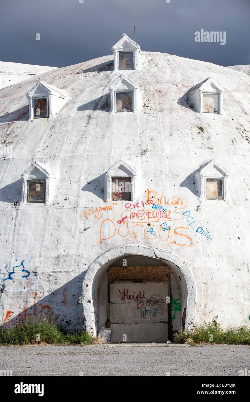 A giant Alaskan Igloo, Cantwell., Alaska, USA Stock Photo Alamy