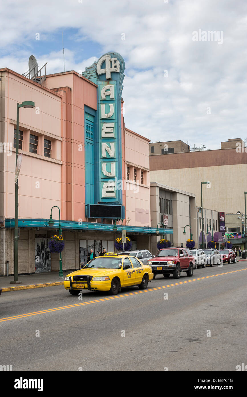 The Fourth Avenue Theatre, also known as the Lathrop Building, is a