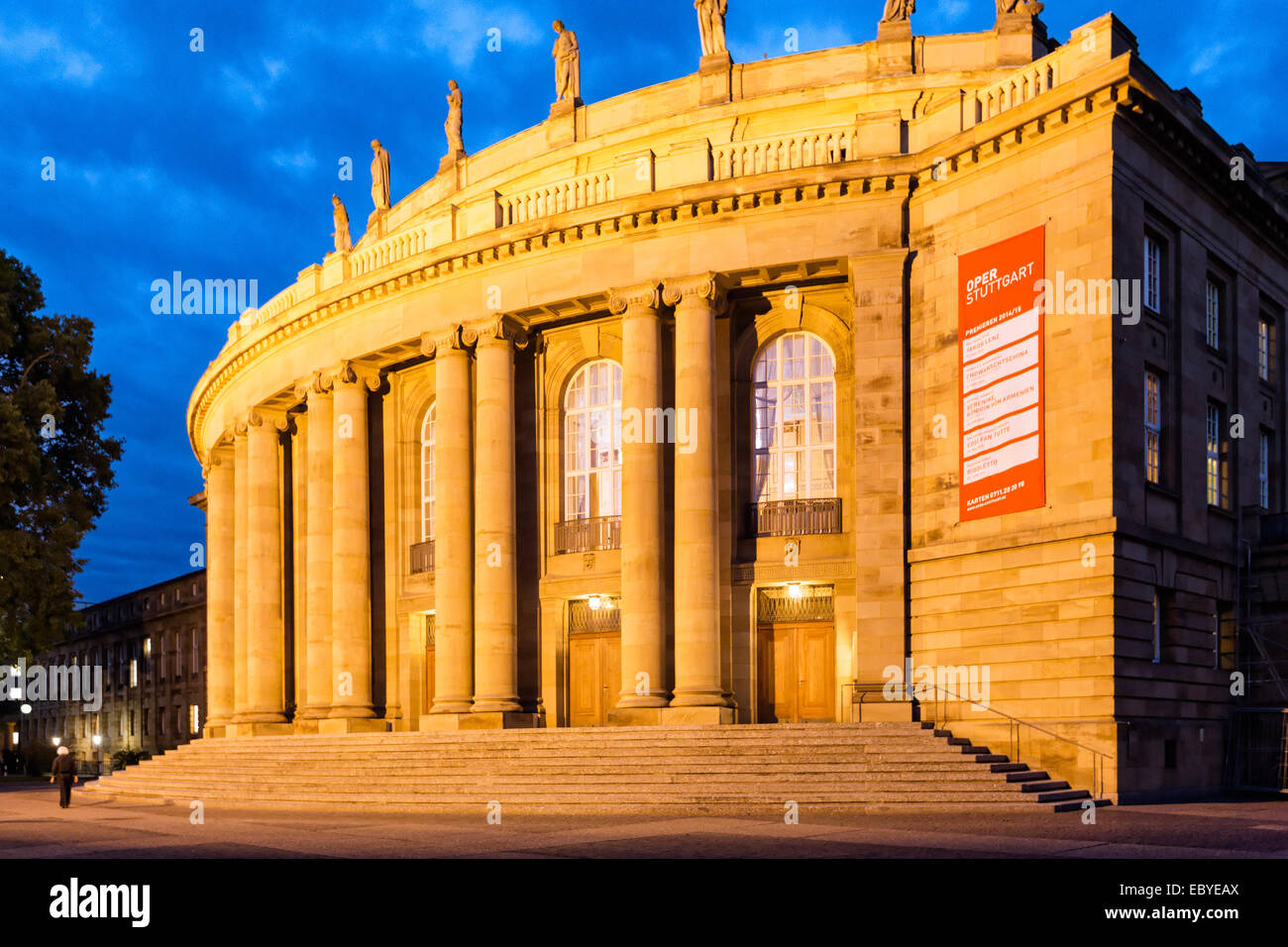 Stuttgart's Opera Stock Photo