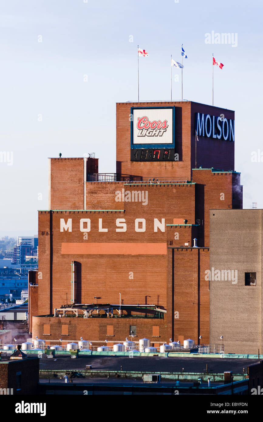 Molson Coors Brewery, Montreal, Quebec, Canada Stock Photo Alamy