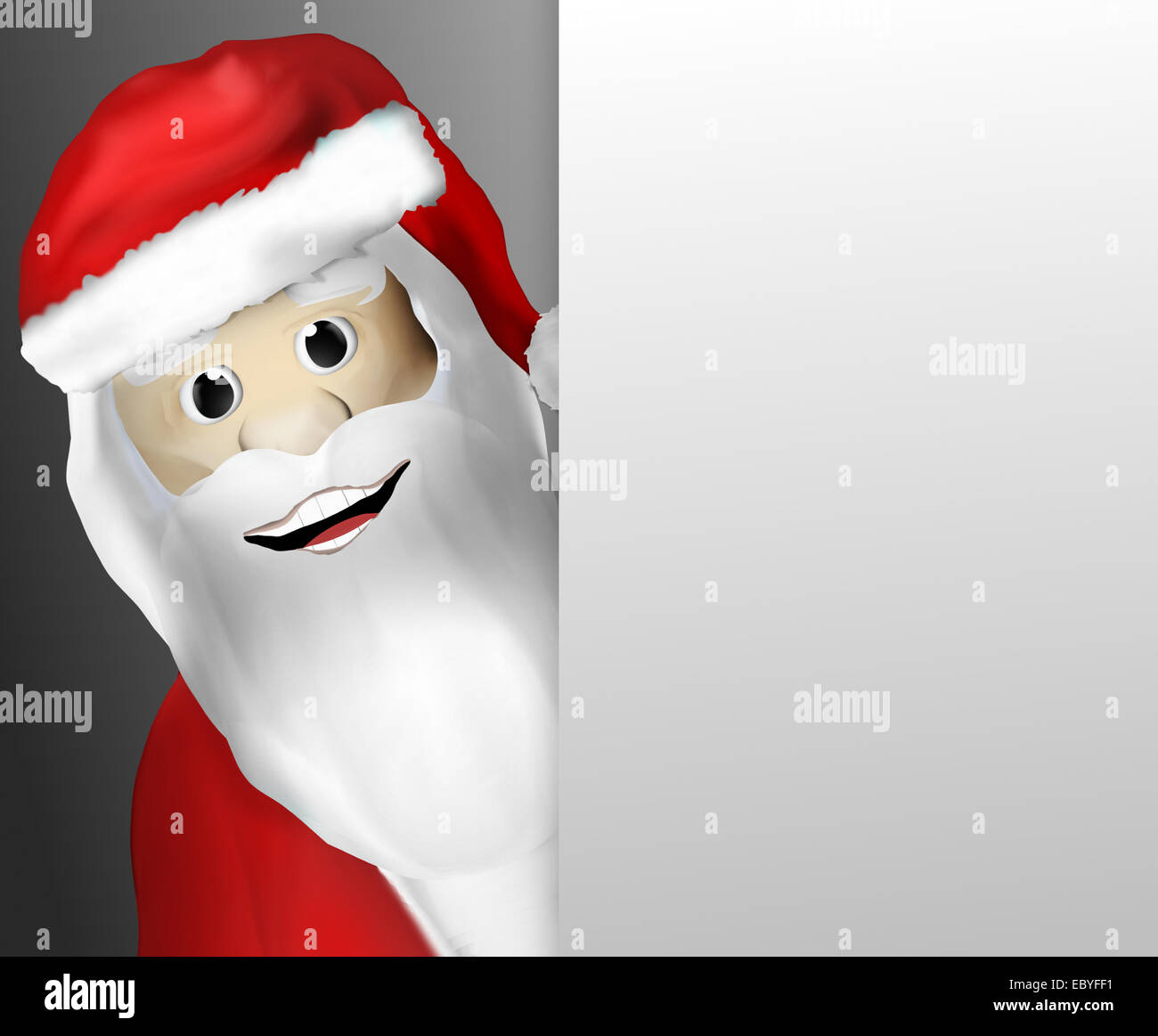 Merry Christmas Santa Claus Stock Photo