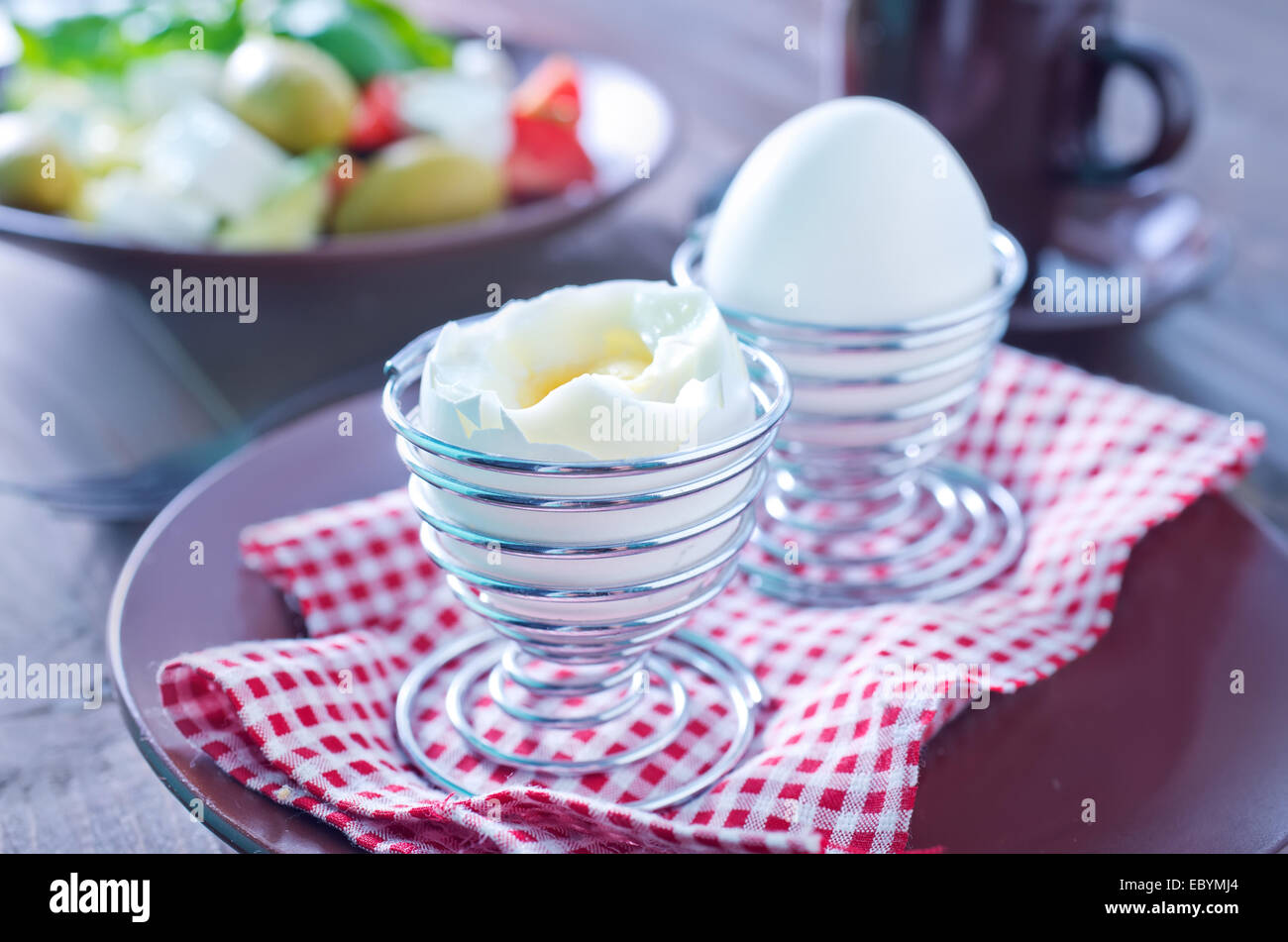 Hard boiled egg yolk grey hires stock photography and images Alamy