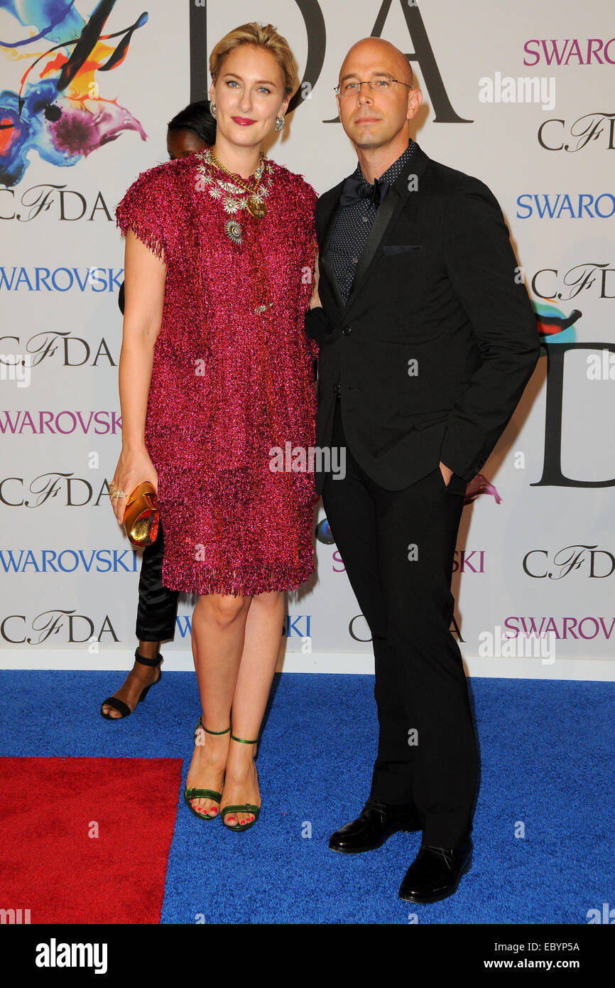 2014 CFDA Fashion Awards - Red Carpet Arrivals  Featuring: Guests Where: Manhattan, New York, United States When: 03 Jun 2014 Stock Photo