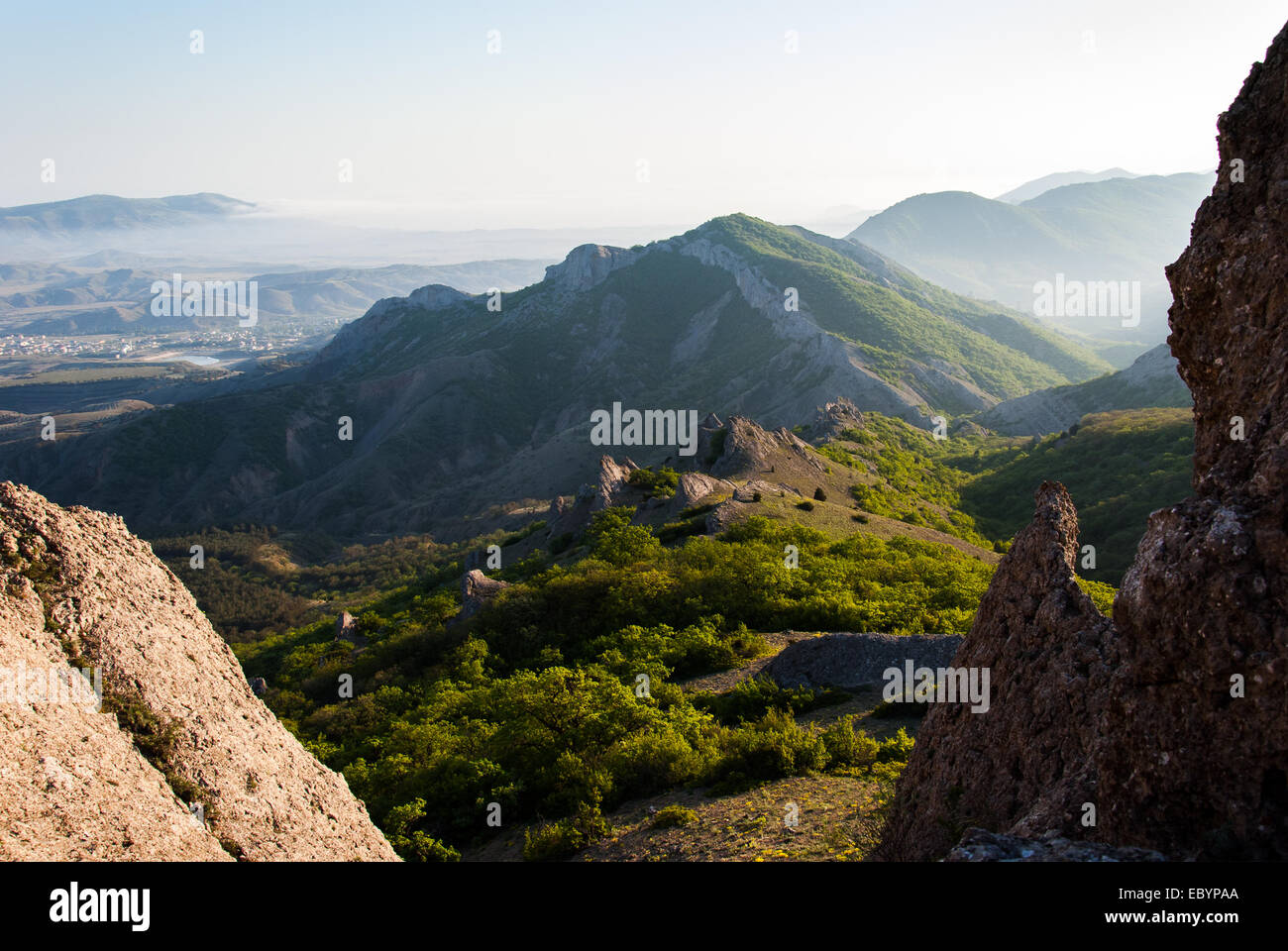 Rocky ridge crimean mountains hi-res stock photography and images - Alamy