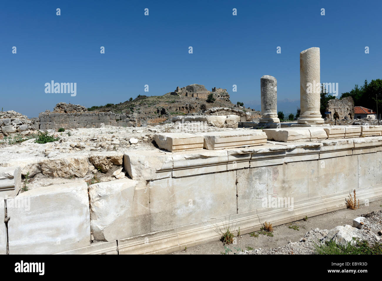 Temple of Kronos (chronos) which dates from the 2nd century BC. Ancient ...