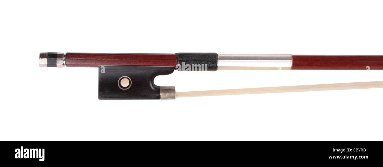Violin Bow Isolated Stock Photo
