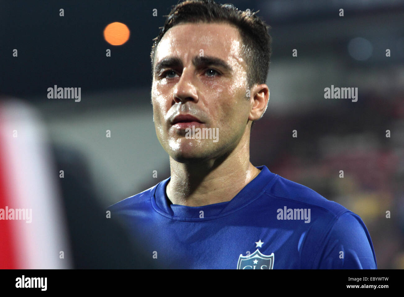 Bangkok Thailand 5th December 2014 Fabio Cannavaro Of Team Stock