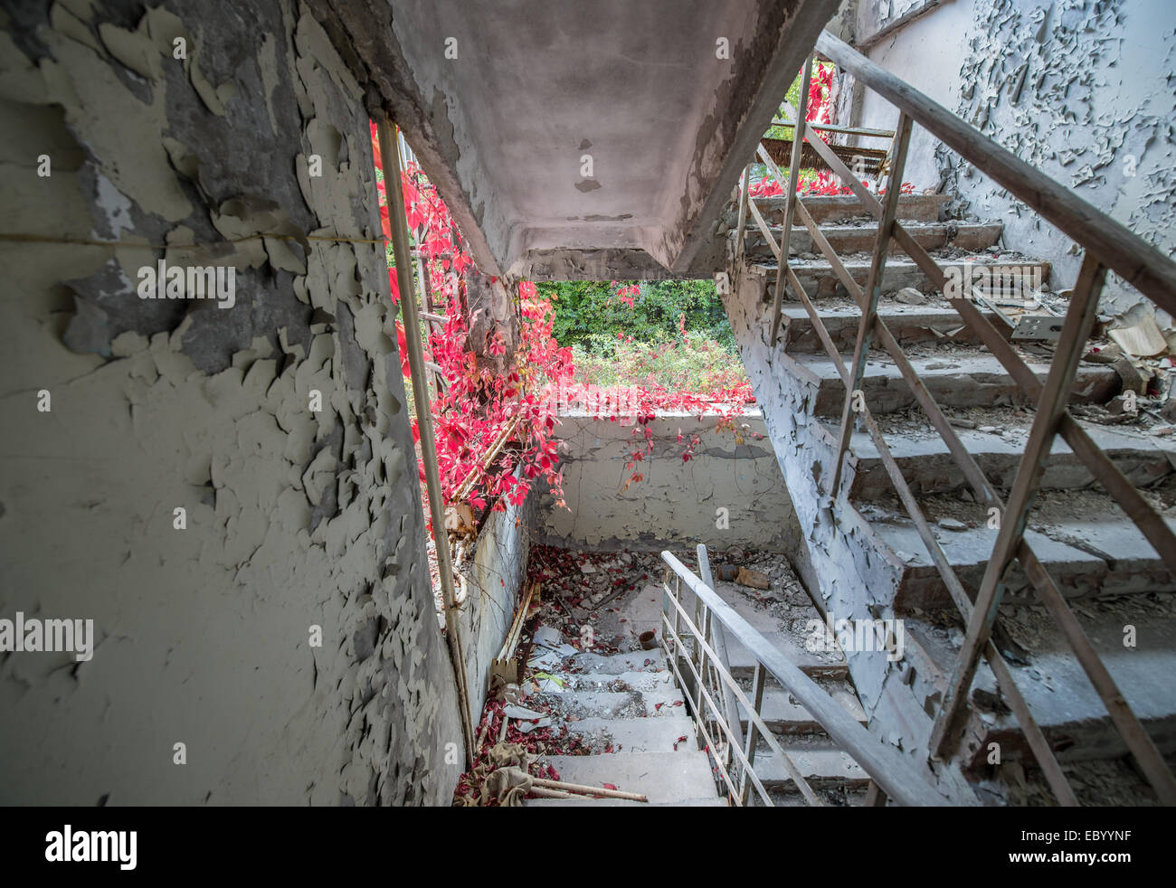 JUPITER factory in Pripyat abandoned city, Chernobyl Exclusion Zone ...