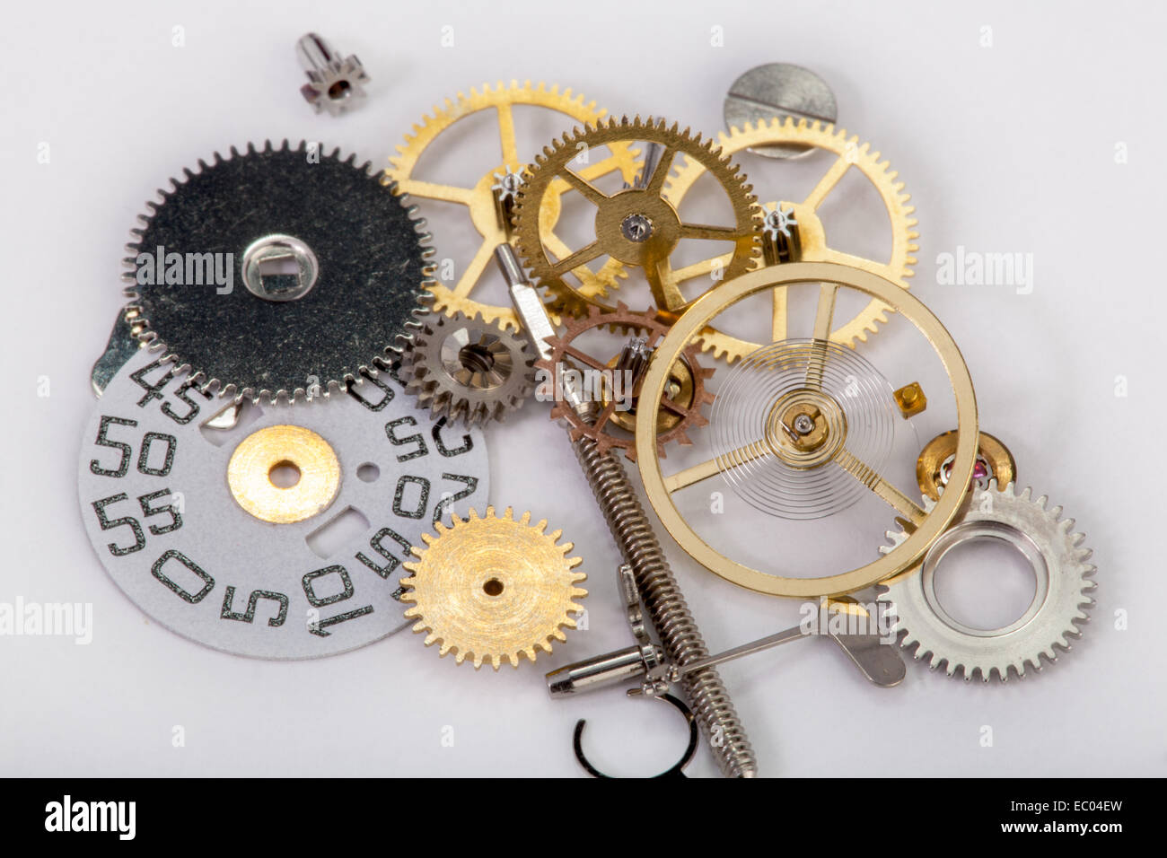 Watch parts Stock Photo