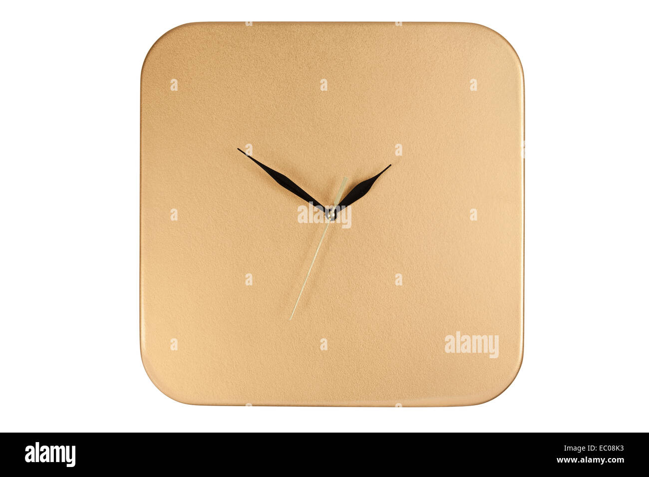 wall clock isolated on white Stock Photo - Alamy