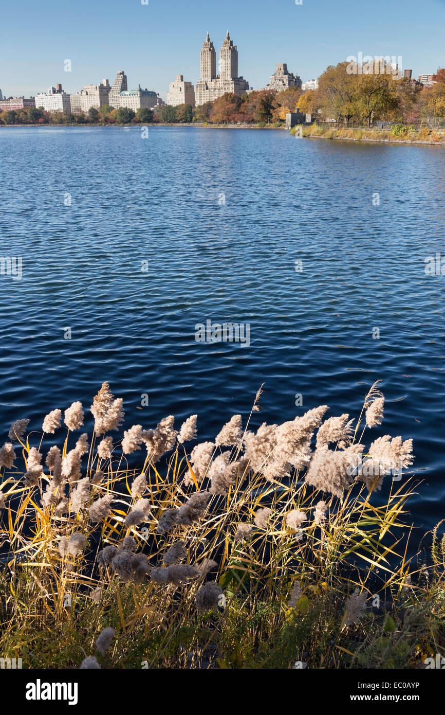 The Reservoir in Central Park, NYC, USA Stock Photo Alamy