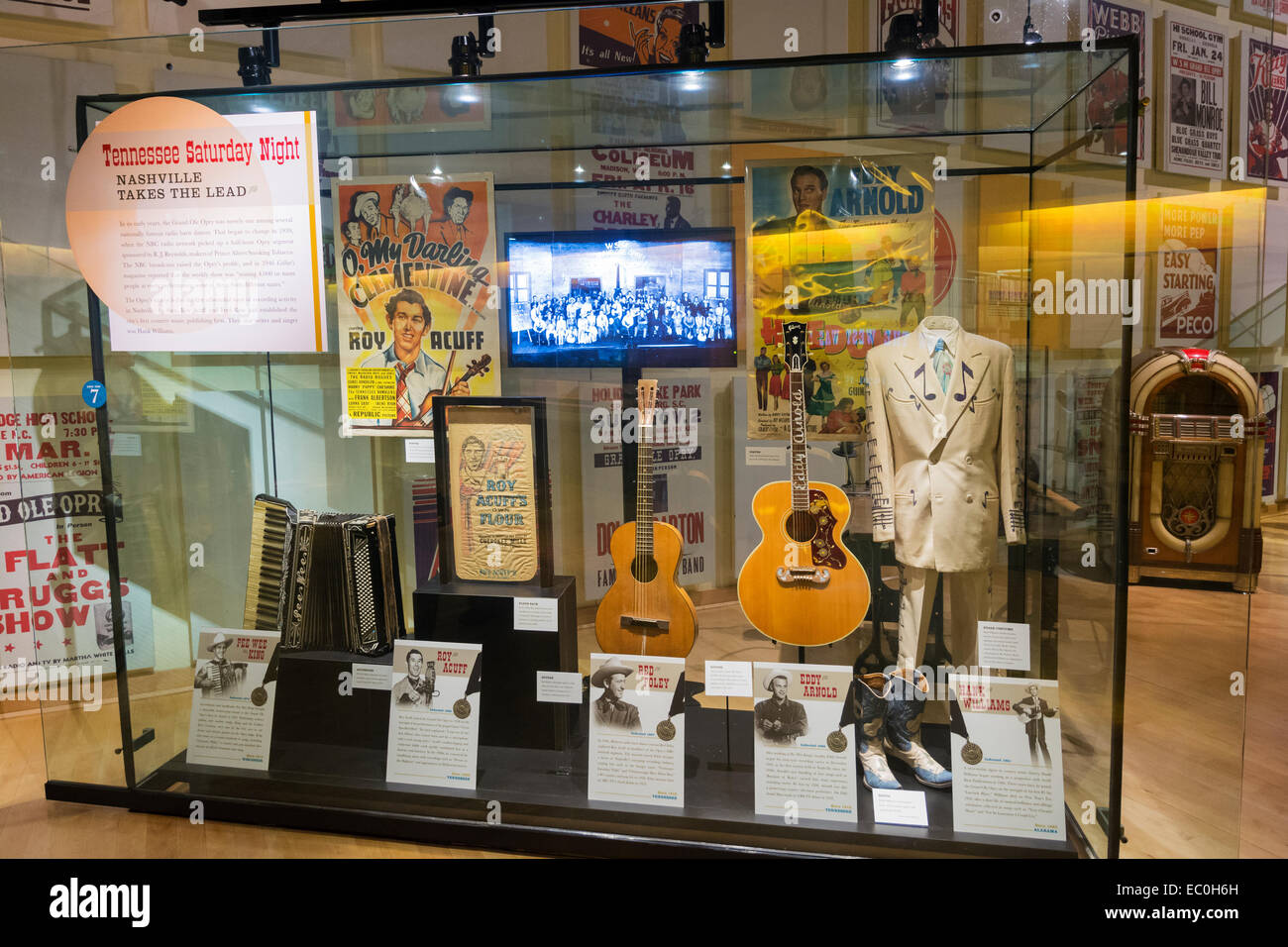 Tennessee, Nashville,  Country Music Hall of Fame and Museum Stock Photo
