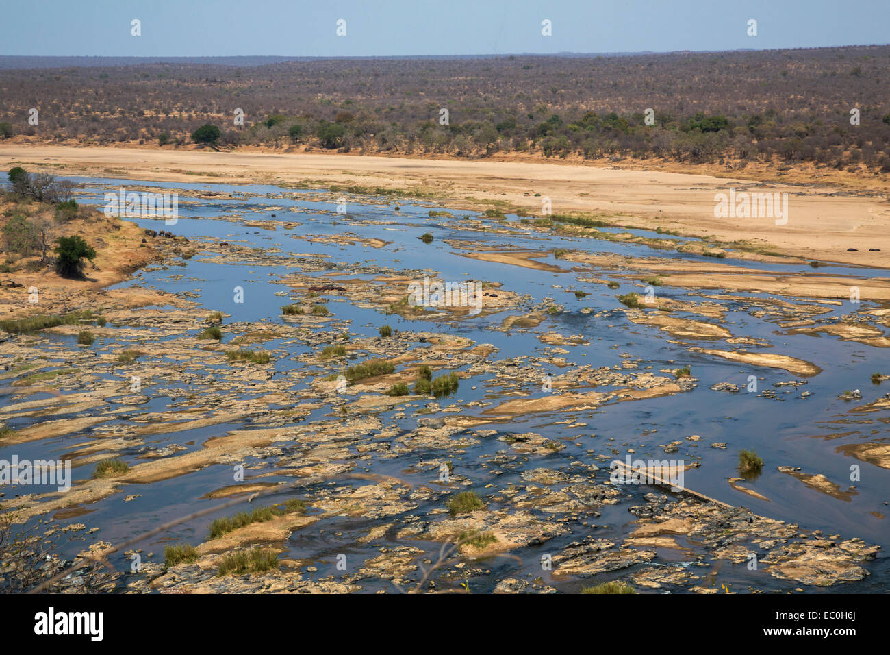 Olifants river, Kruger national park, South Africa Stock Photo