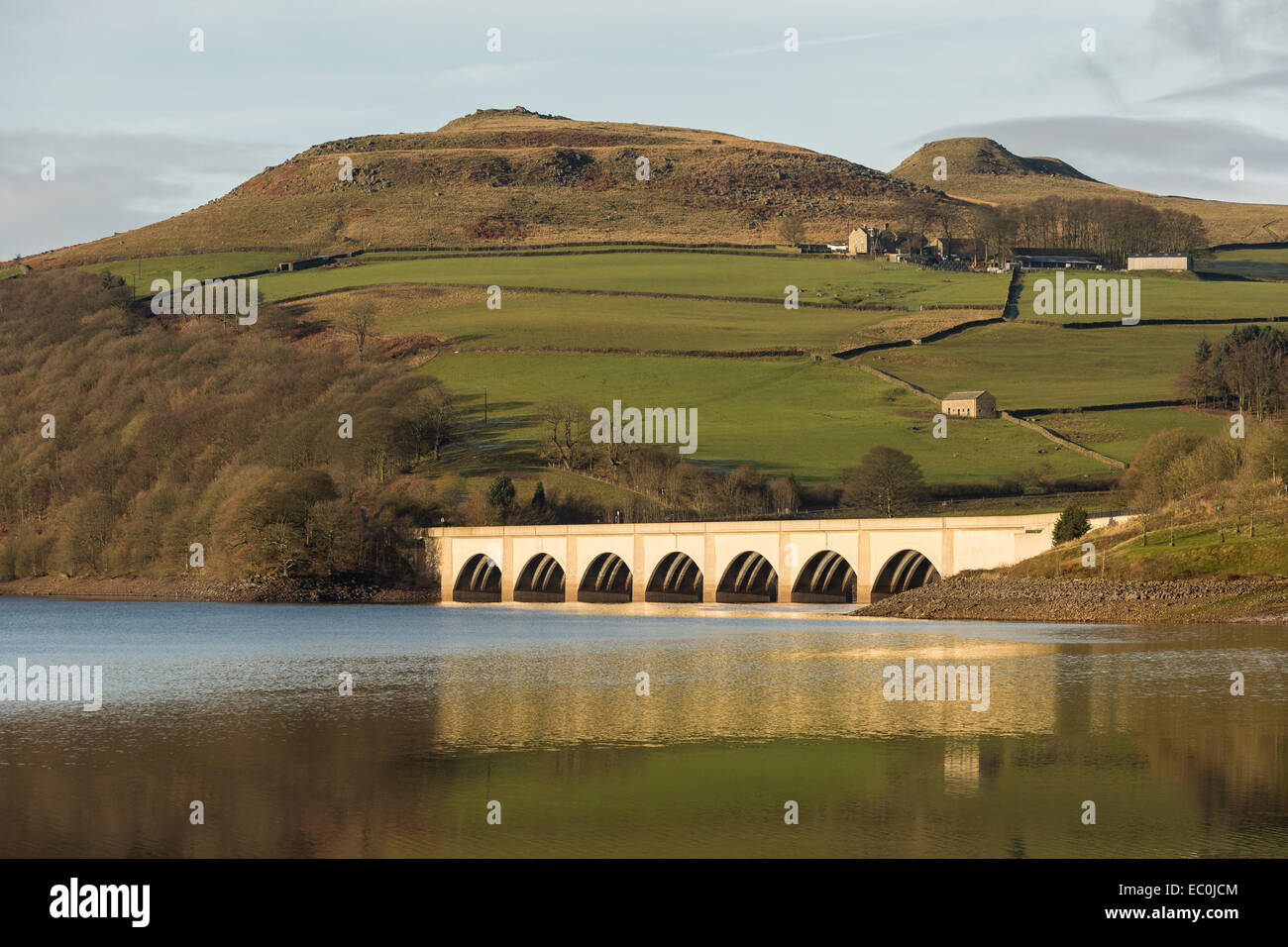 Ladybower Bridge, or Viaduct, on the A57, Derbyshire (Peak