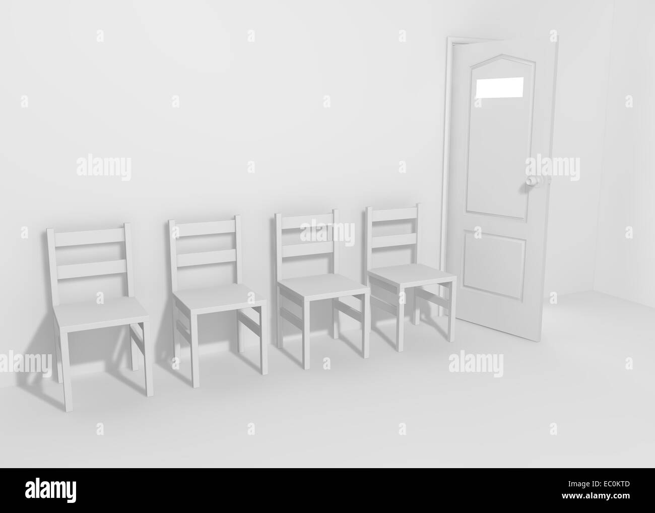 Waiting room design seats Black and White Stock Photos & Images - Alamy