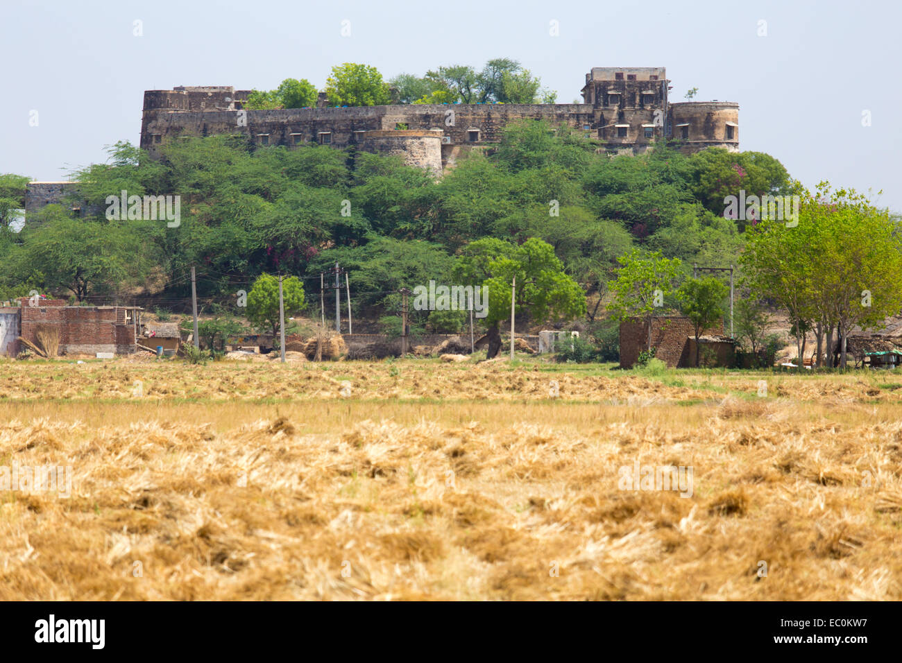 Hill Fort Kesroli, a Neemrana property in Alwar, Rajasthan, India Stock Photo