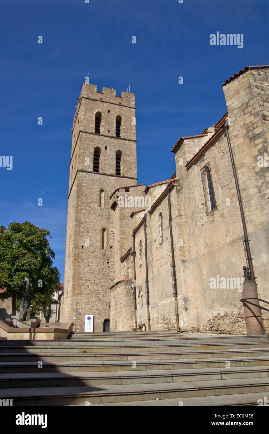 Argeles-sur-Mer Notre-Dame del Prat Stock Photo