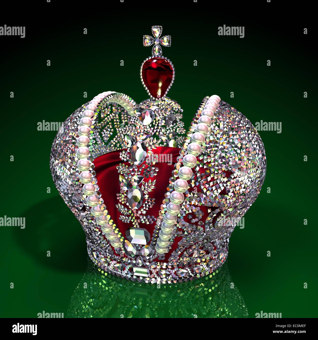 Imperial crown of russia hi-res stock photography and images - Alamy