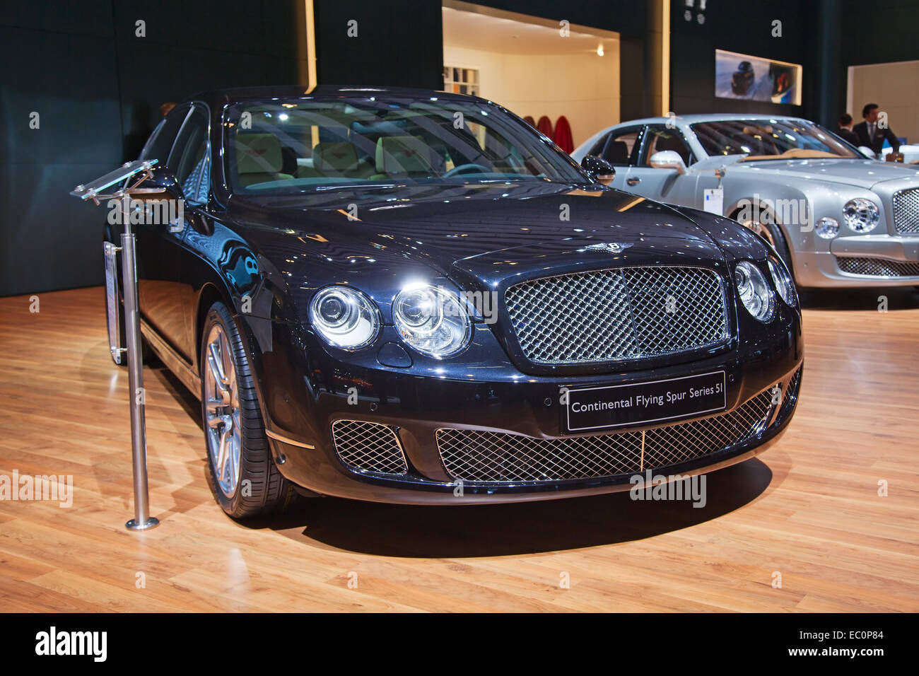 GENEVA - MARCH 8: The new Bentley Continental 