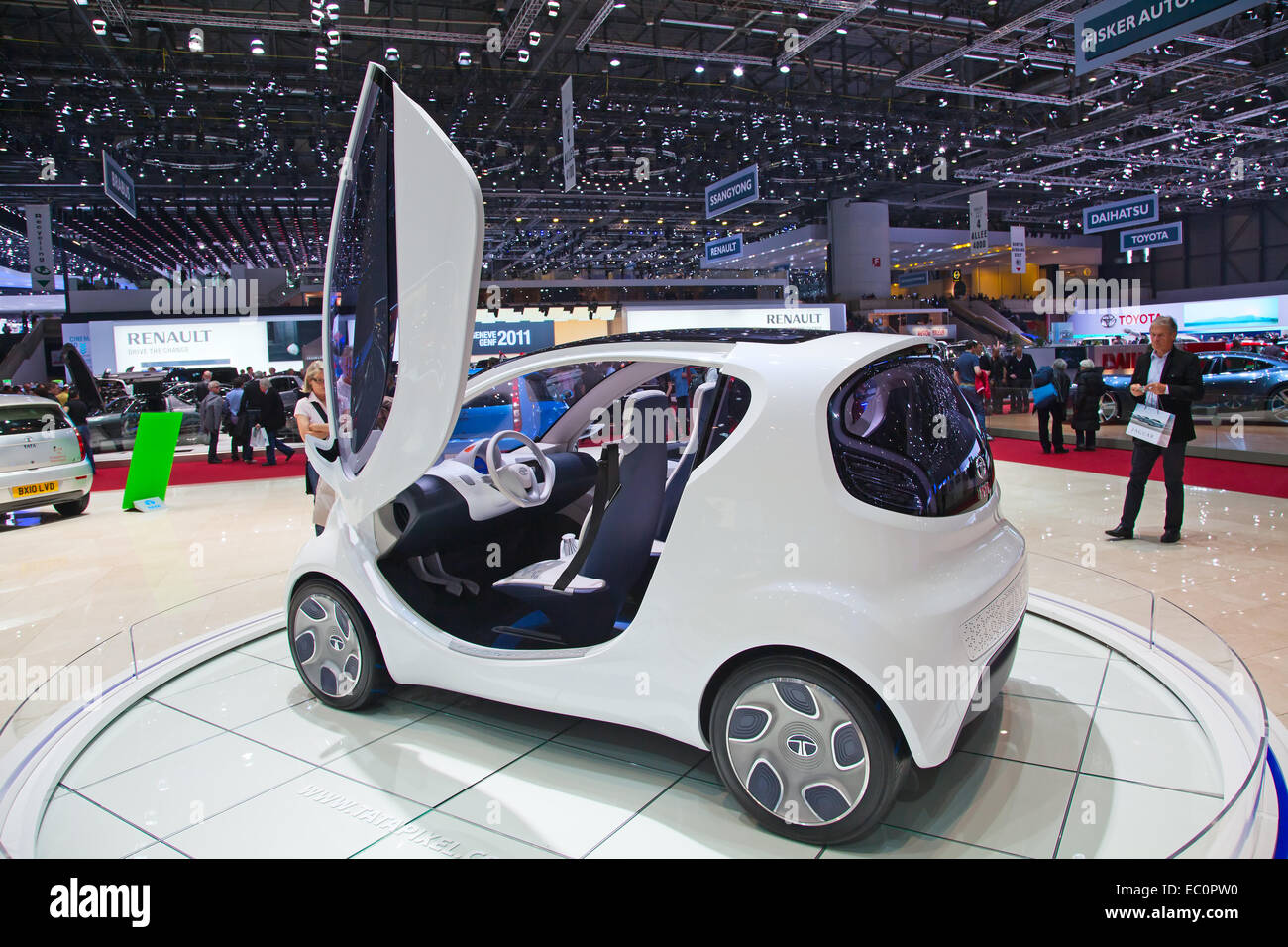 GENEVA MARCH 8 The Tata Pixel on display at the 81st