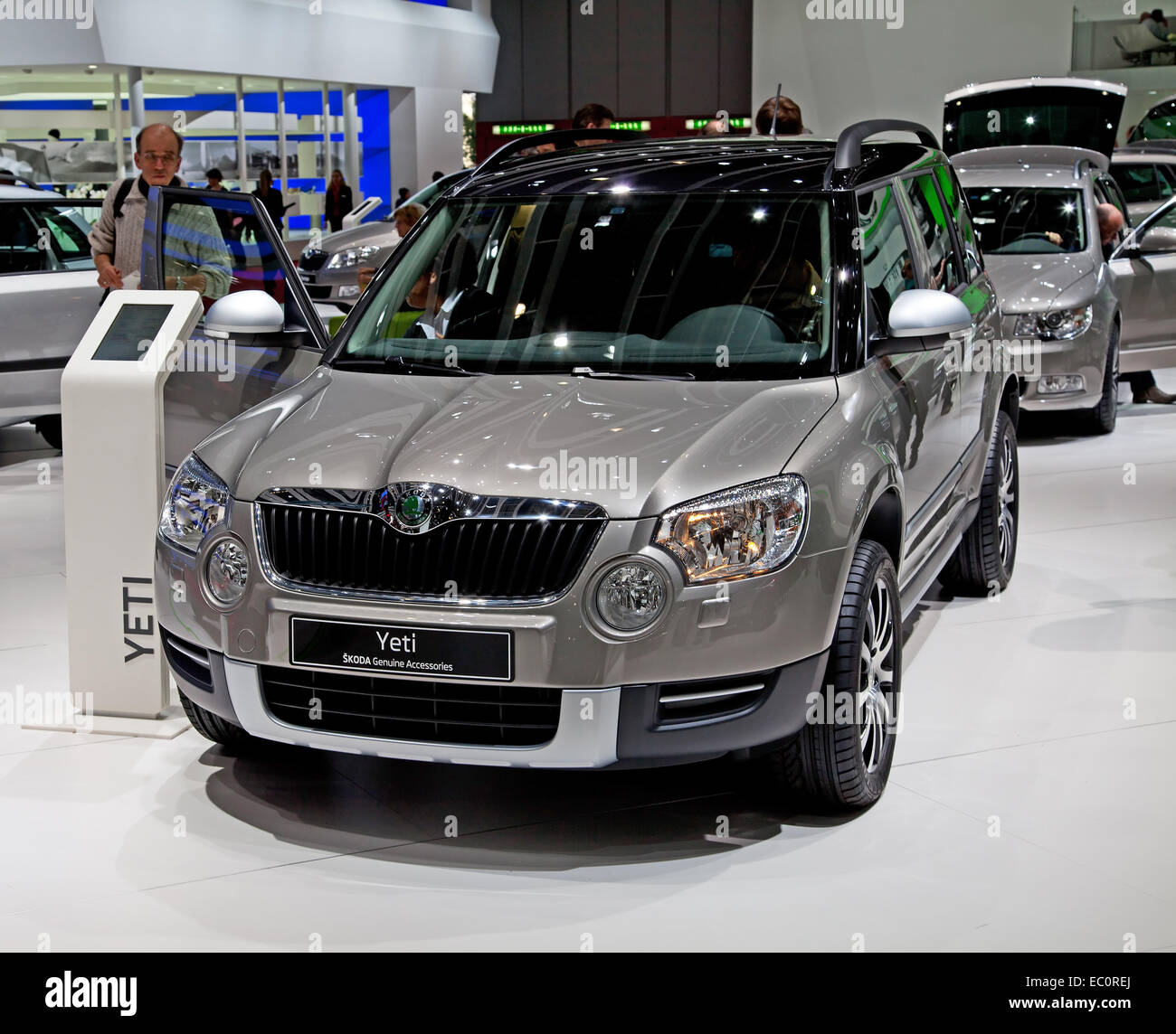GENEVA - MARCH 8: The Skoda Yeti on 