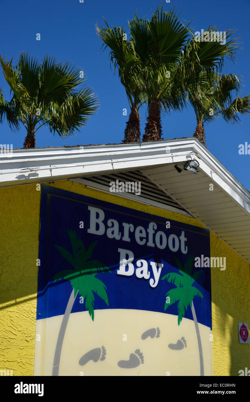Barefoot Bay Hotel, Clearwater Beach FL Stock Photo Alamy