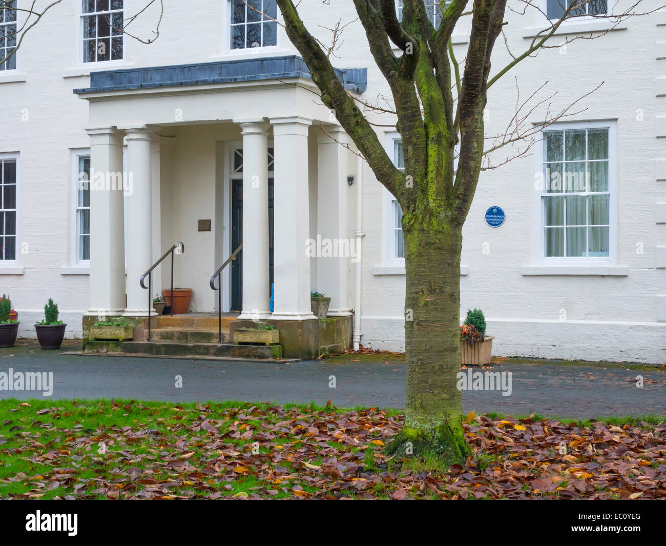 Entrance to the former Friends School on High Green Great Ayton, closed