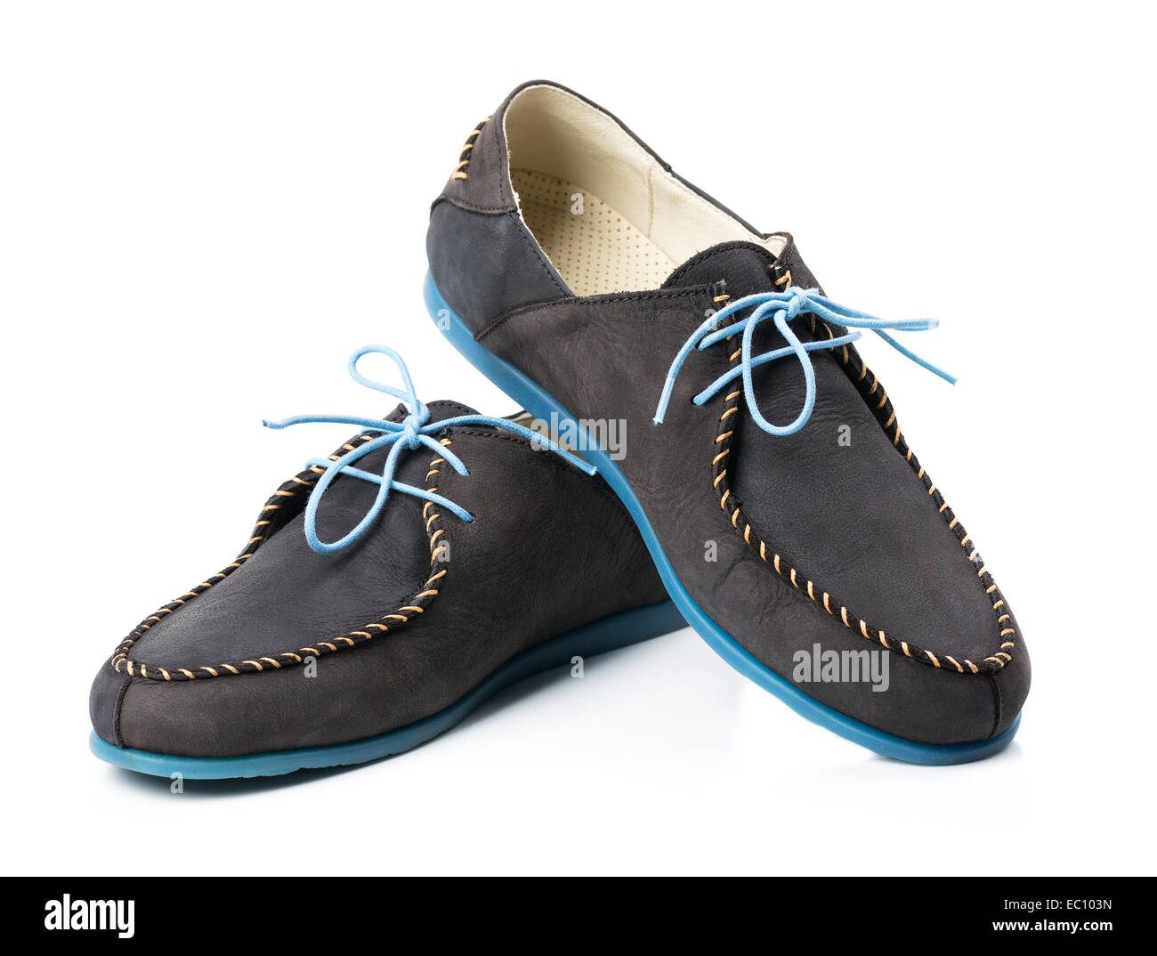 black loafers with laces