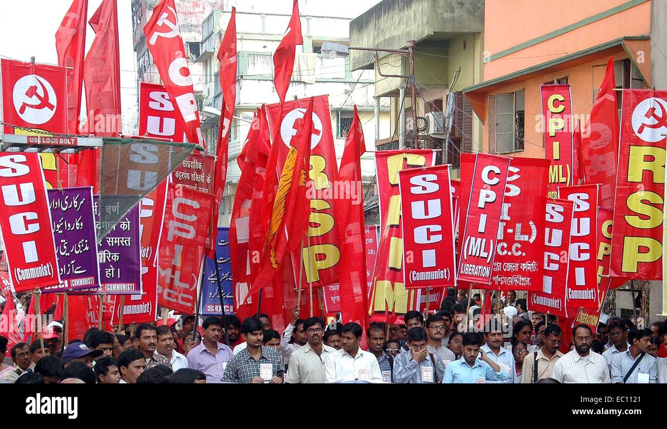 Leftist Activists Sixteen leftist organizational activists take part in a rally during ...